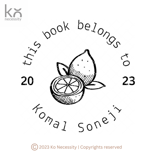 Lemons | Library Stamp