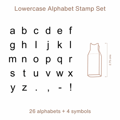 The Alphabet Stamp Set