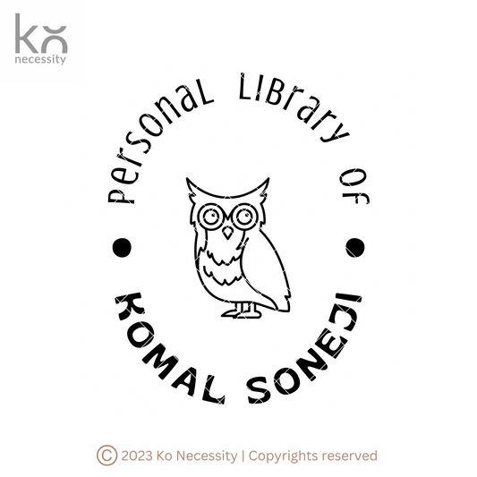 Mr. Owl | Library Stamp