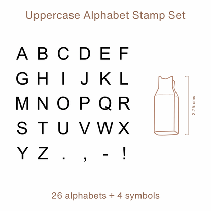 The Alphabet Stamp Set